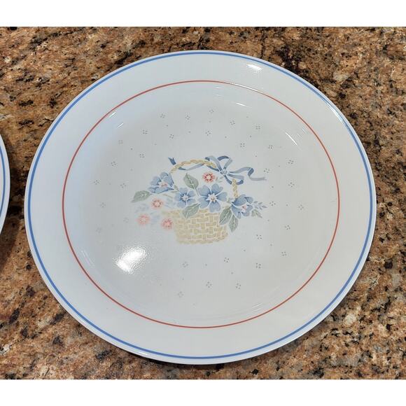 Corelle Country Cornflower (Set Of 12 Pieces) 1988-1993, Made In USA - Picture 8 of 16